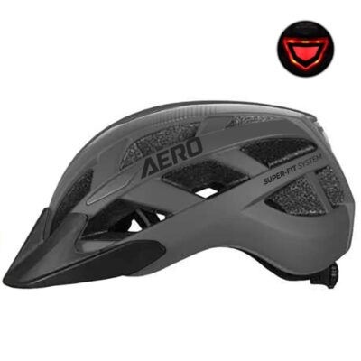Aero Helmet Flash MTB Grey Medium