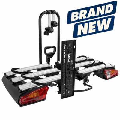 Brand New- Menabo Antares 3 Tilting & Folding Bike Rack for Towbar (60kg Max) TMB1298